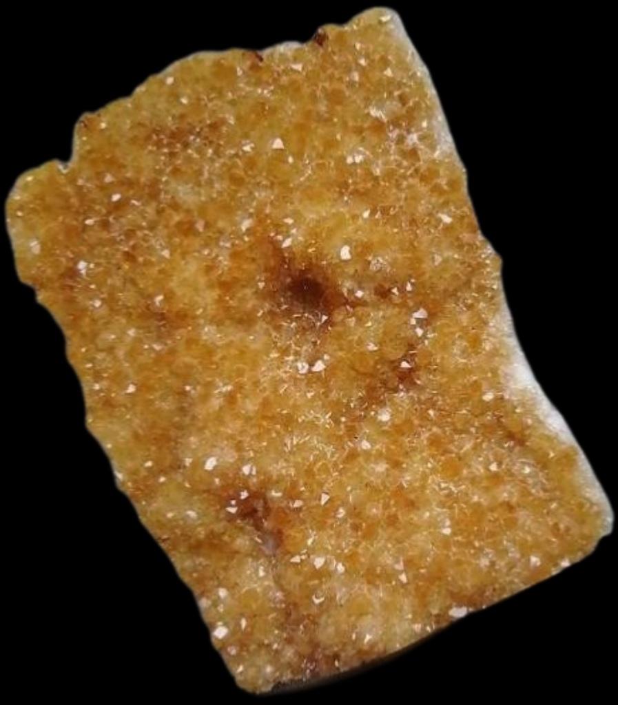 Citrine Kwarts Geode Edelsteen Citrus Amethyst, Envoi