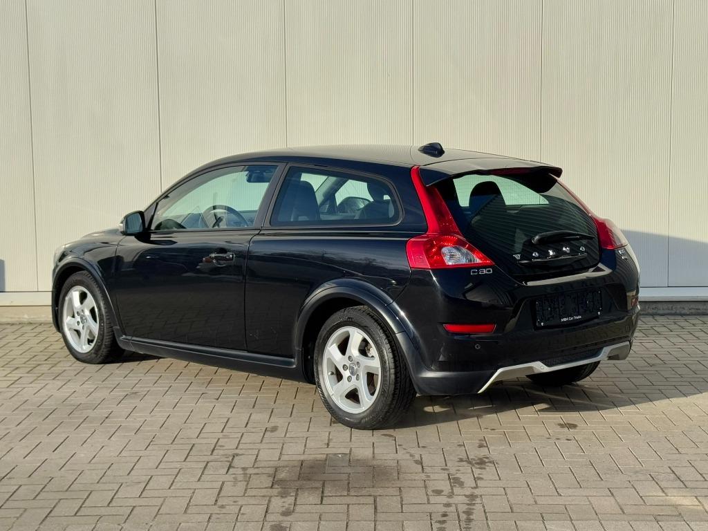 ✅ Volvo C30 1.6 D DRIVe GARANTIE Airco 1.Eig Parkeersensor, Auto's, 4 zetels, Stof, Zwart, 4 cilinders