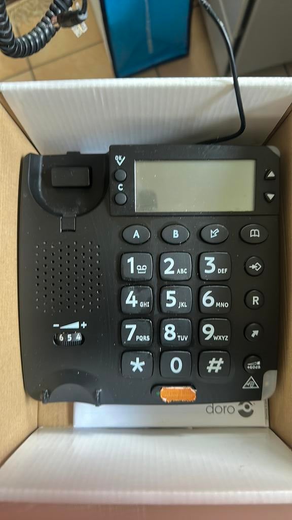Téléphone fixe à grandes touches, Enlèvement ou Envoi, Comme neuf