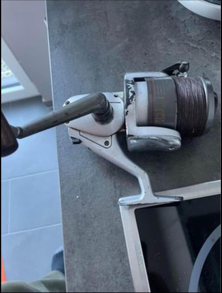 Michell pro zee molen /strand molen met nieuwe draad, Enlèvement ou Envoi, Comme neuf, Moulinet