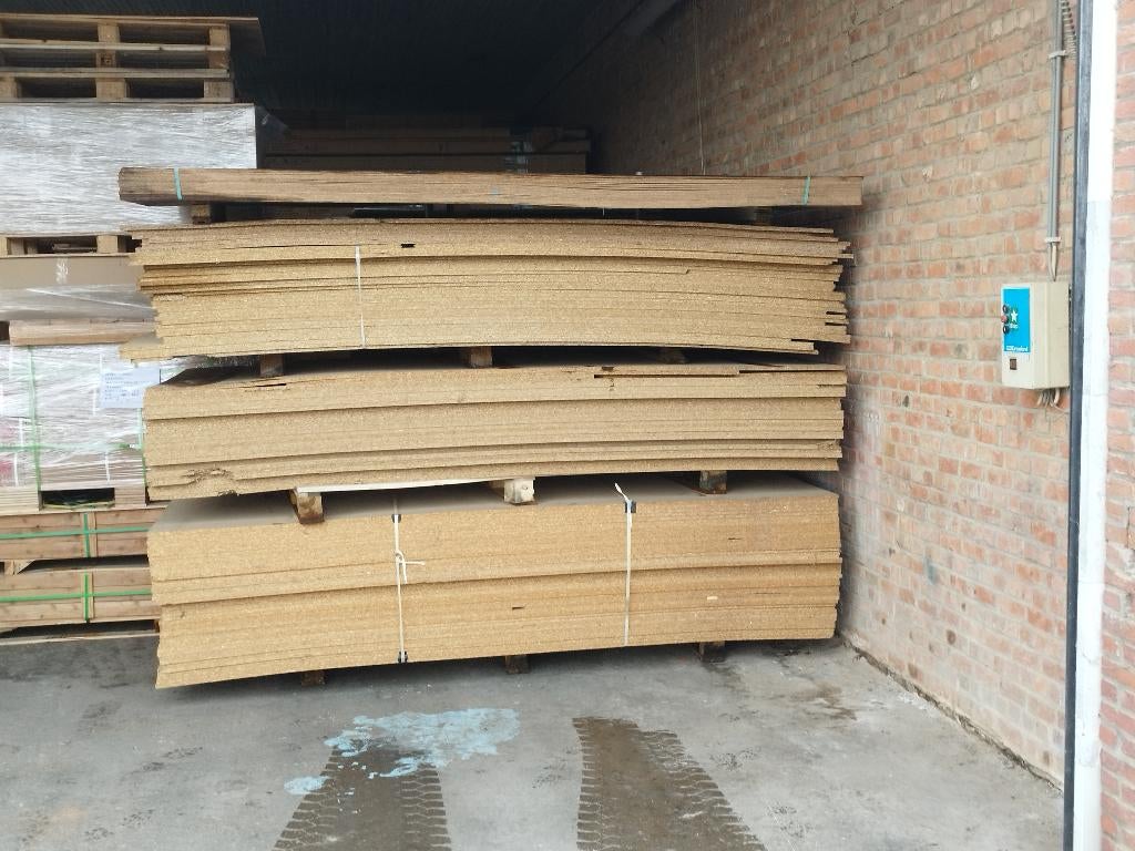 Hout vezelplaat - MDF - meubelplaat - grote voorraad, Ophalen, Gebruikt, Minder dan 20 mm, Geen idee