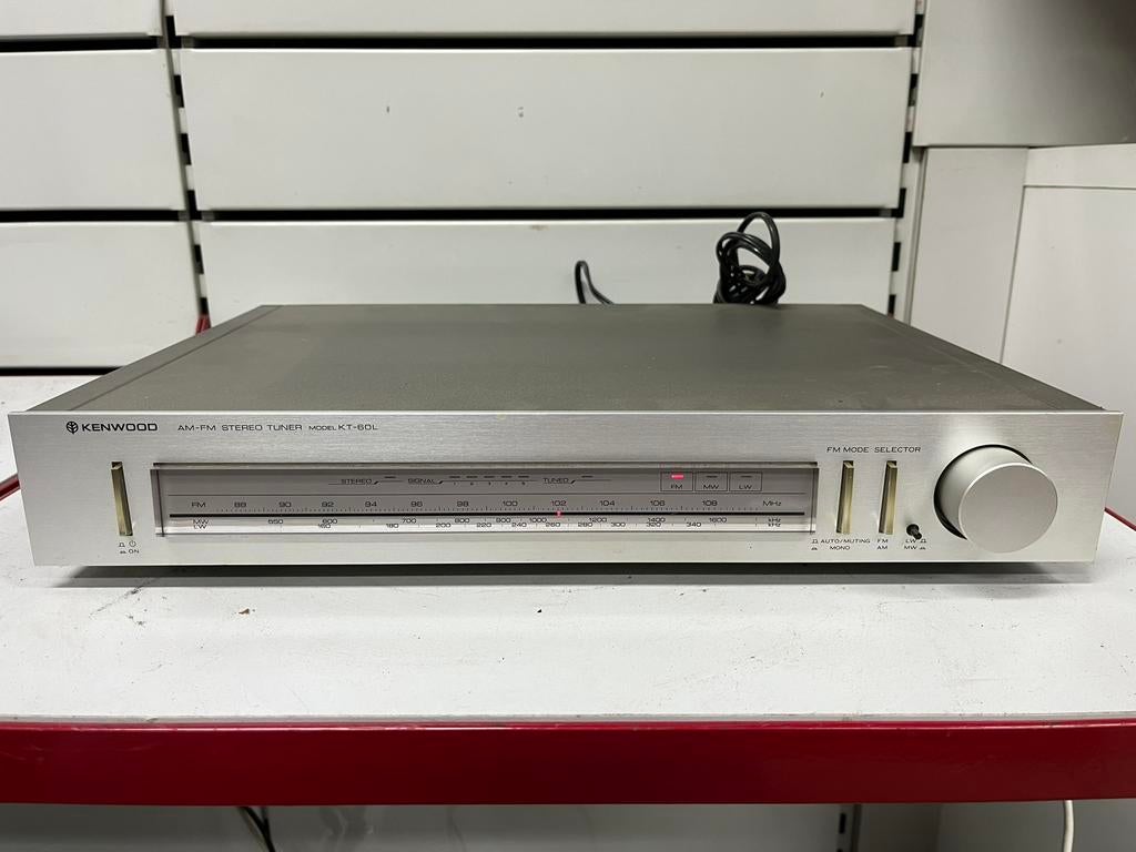 Kenwood KT-60L Vintage Tuner - Goede staat, Audio, Tv en Foto, Tuners, Gebruikt, Analoog, Ophalen of Verzenden