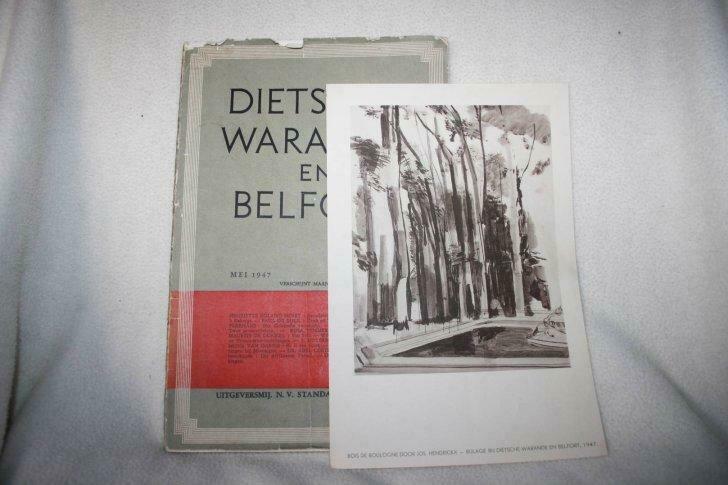 Dietsche Warande et Belfort avec appendice, Enlèvement ou Envoi, Utilisé, Belgique