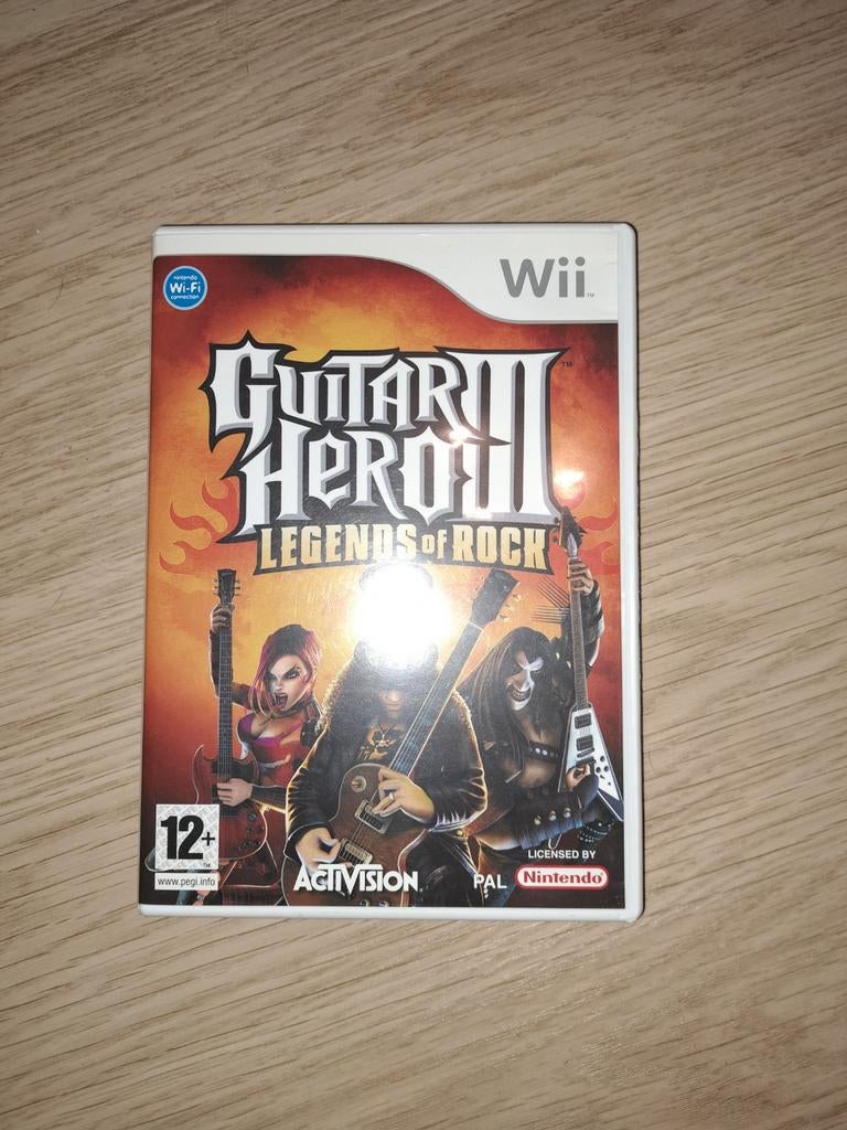 Wii Guitar Hero III Legends of Rock, Enlèvement ou Envoi, Comme neuf