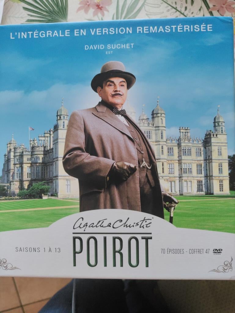 L'integrale POIROT  Saison 1 à 13 - 70 épisodes. Etat excell
