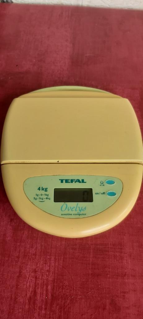 balance de cuisine Tefal digitale, Enlèvement ou Envoi, Utilisé, Plus fin que 1 gramme, Balance de cuisine