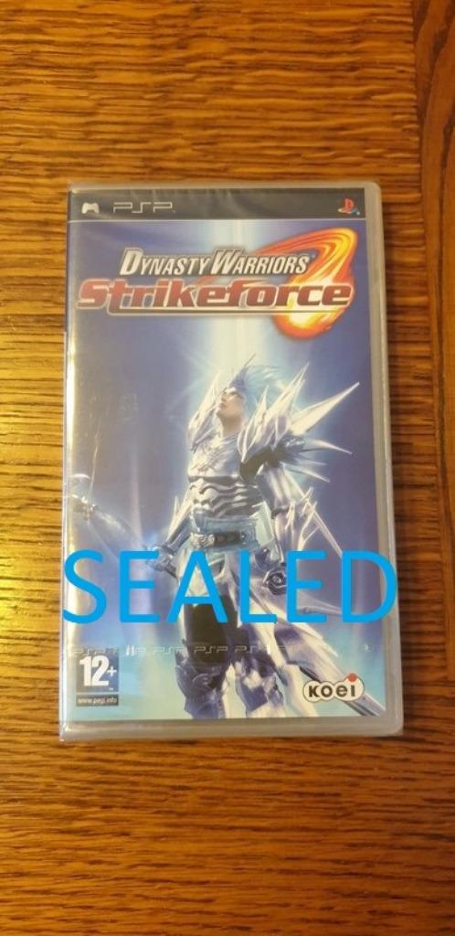 New/Sealed > Dynasty Warriors Strikeforce PAL PSP, Neuf, Enlèvement ou Envoi, 1 joueur, À partir de 12 ans