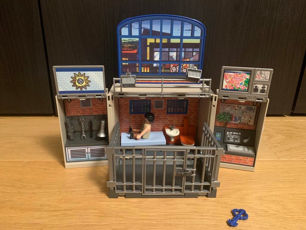 Playmobil City Action Speelbox politiestation 5421, Ophalen of Verzenden, Zo goed als nieuw