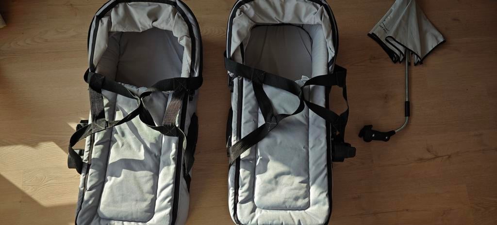 Mountain buggy duo/duet wieg, Ophalen