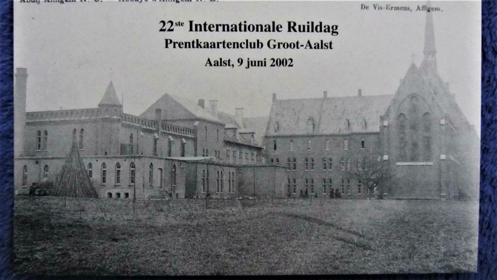 POSTKAARTEN- AFFLIGEM, DE ABDIJ., Ophalen of Verzenden, Ongelopen, Oost-Vlaanderen