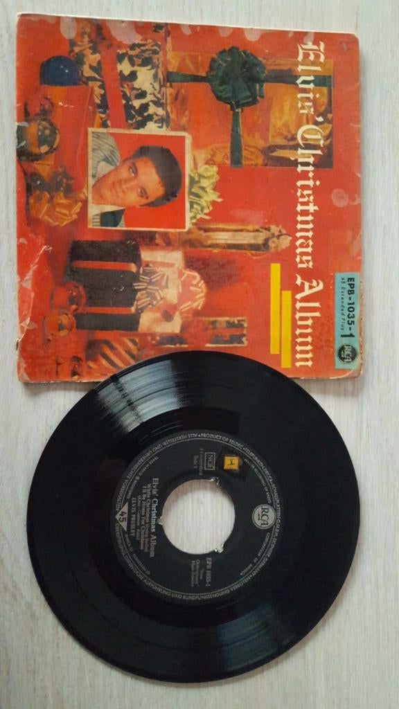Elvis single EP 1958, Ophalen of Verzenden, Zo goed als nieuw