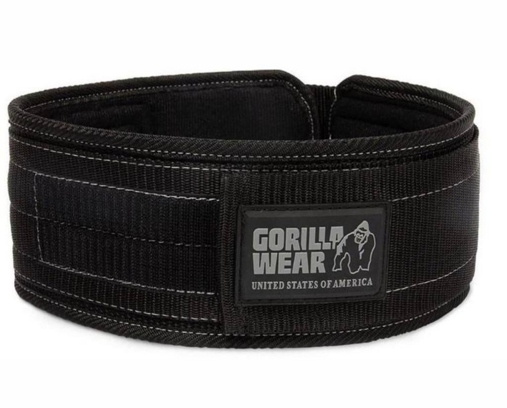 Gorilla wear 4 inch nylon belt, Ophalen of Verzenden, Buik