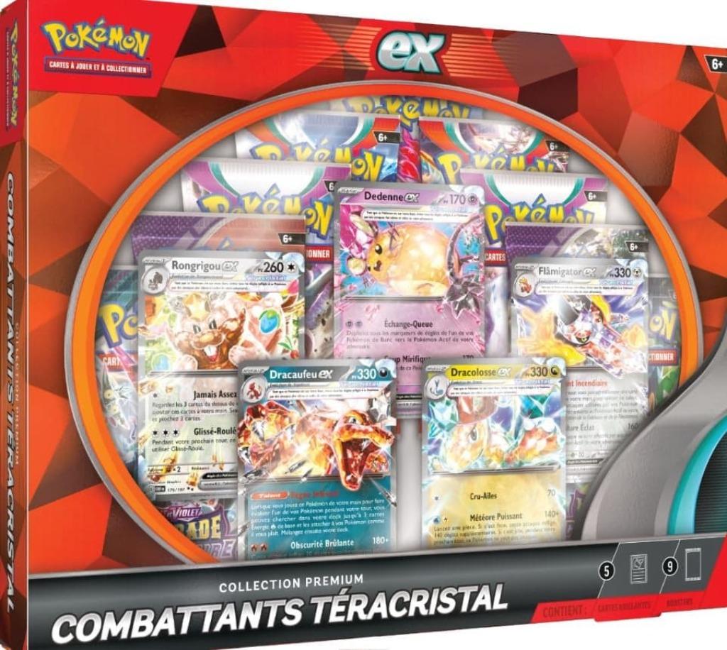 Pokemon Coffret Premium Combattants Téracrystal, Hobby & Loisirs créatifs, Jeux de cartes à collectionner | Pokémon, Neuf, Booster box