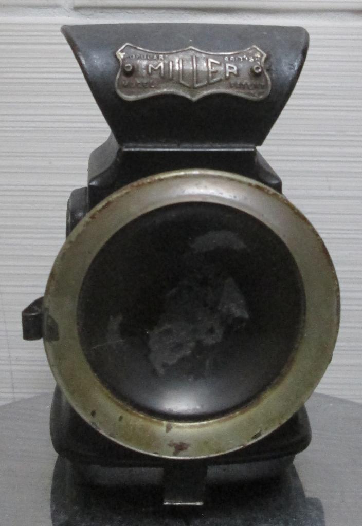 Fiets olielamp van rond 1910 (Miller), Ophalen of Verzenden