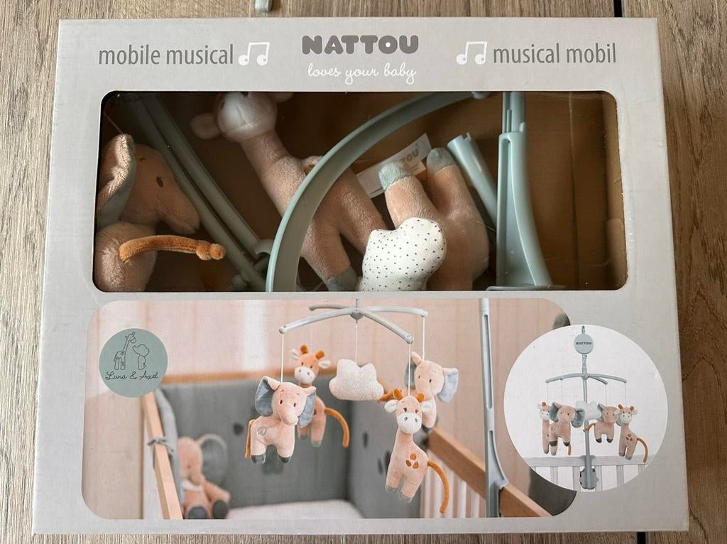 Muziekmobiel Nattou, Ophalen, Zo goed als nieuw