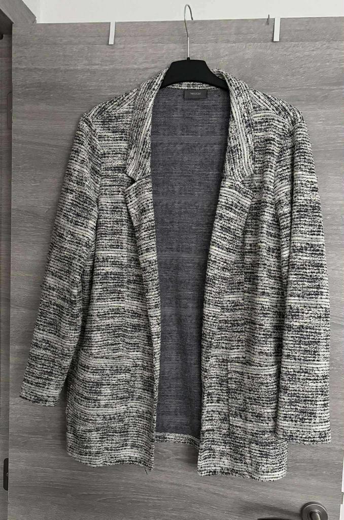 Veste beige bleu marine 46 Yessica, Taille 46/48 (XL) ou plus grande, Enlèvement ou Envoi, YESSICA C&A, Comme neuf