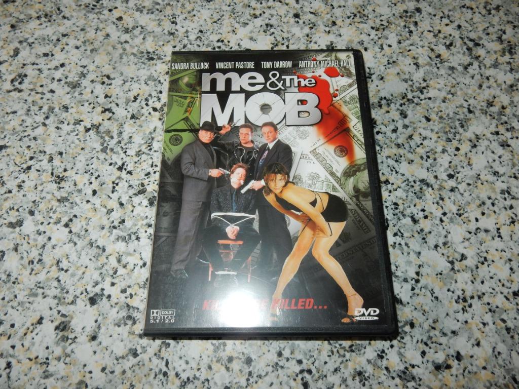 nr.1851 - Dvd: me & the mob - thriller, Vanaf 16 jaar, Ophalen of Verzenden, Zo goed als nieuw, Actiethriller
