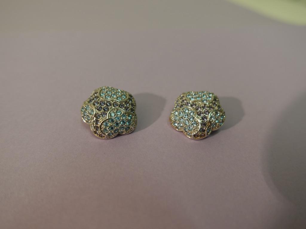 Bijoux boucle d'oreille Swarovski, Enlèvement, Argent, Boucles d'oreilles