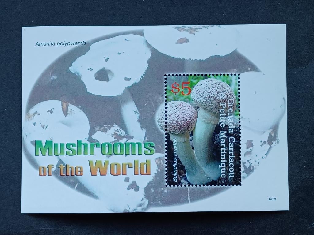 Postzegels Grenada - Paddestoelen, Postzegels en Munten, Ophalen of Verzenden, Postfris