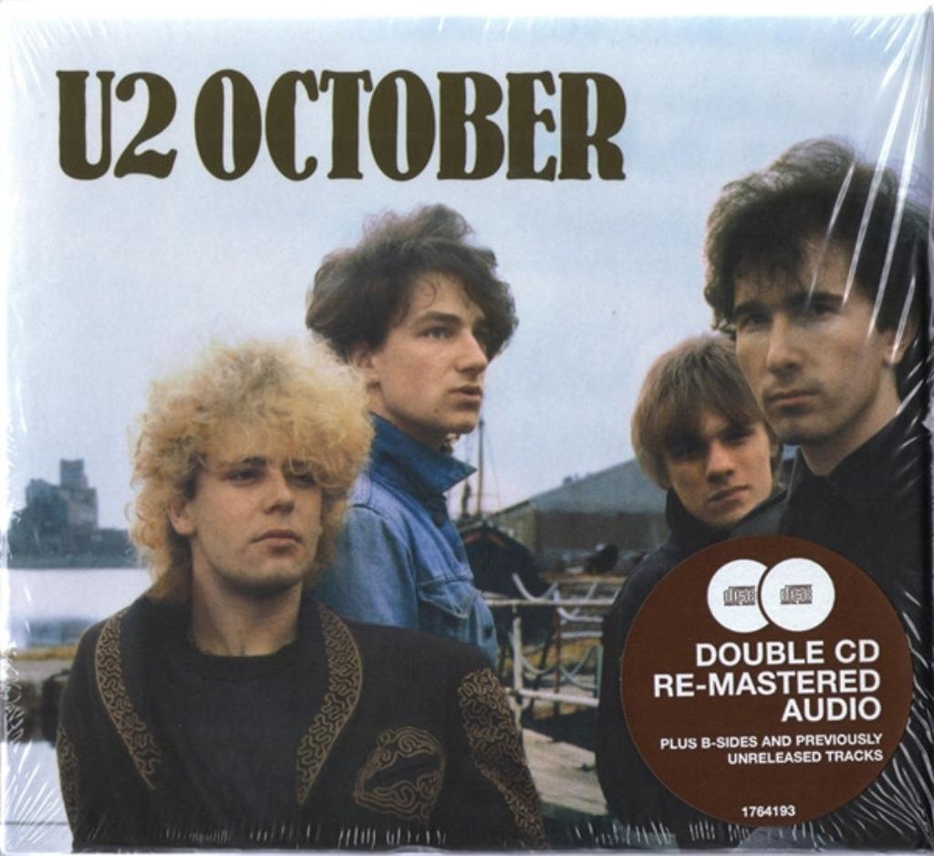 U2 - October (CD, Album, Dlx, RE + CD, Comp + Box, RM) Label, Ophalen of Verzenden, Gebruikt, Poprock