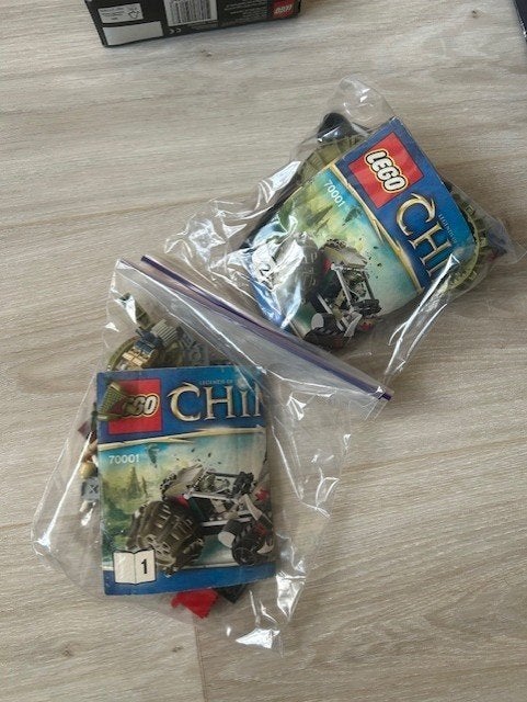 Lego chima 70001, Ophalen, Lego, Zo goed als nieuw, Inclusief accessoires