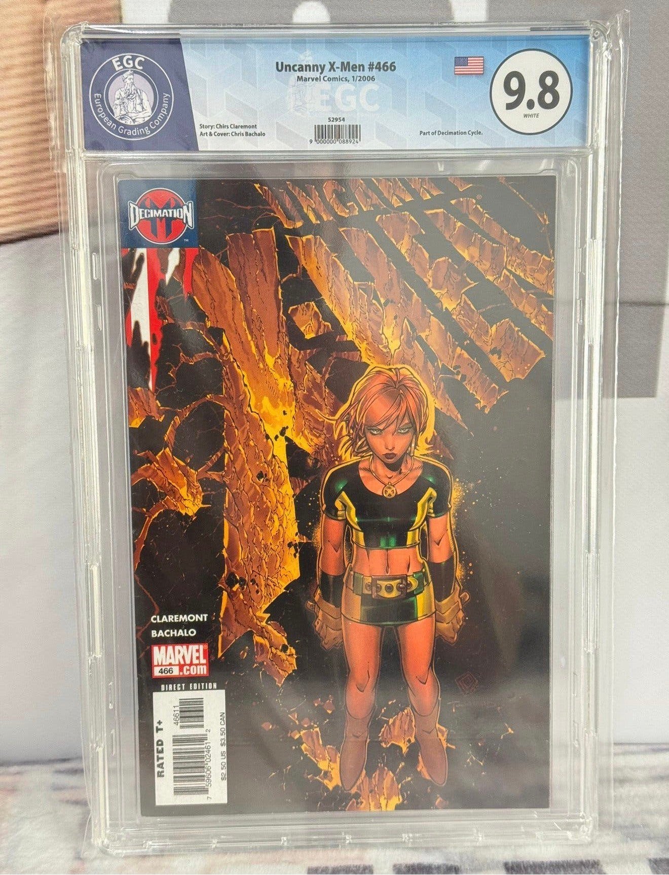 Bande dessinée Uncanny X-men Xmen #466 1-2006 EGC 9.8 Grade, Comics, Enlèvement ou Envoi, Comme neuf
