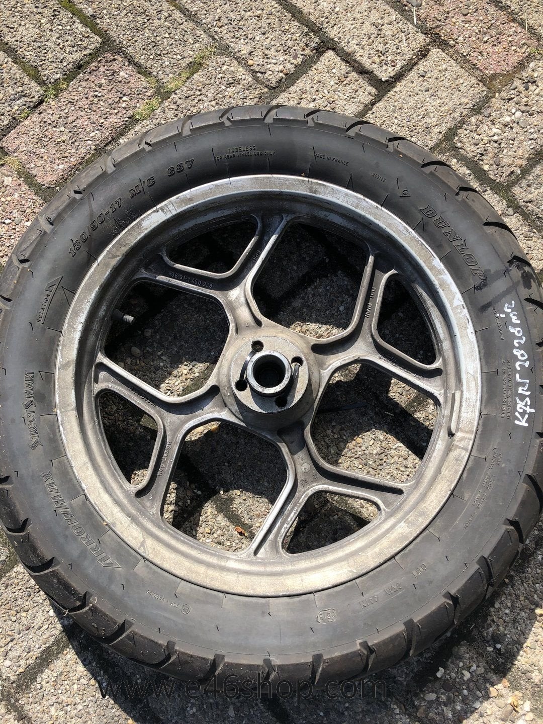 ACHTERWIEL BMW K75 MET BAND, Motos, Pièces | BMW, Utilisé, Enlèvement ou Envoi