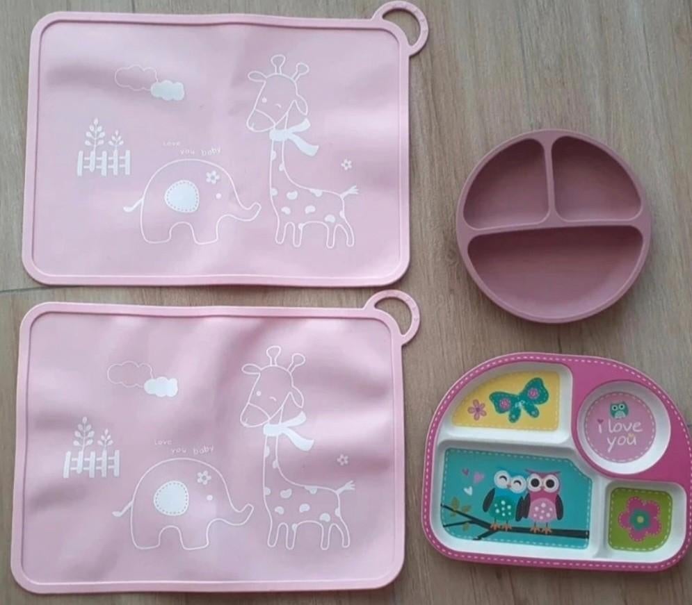 Assiette silicon bebe/enfant neuve, Enlèvement ou Envoi