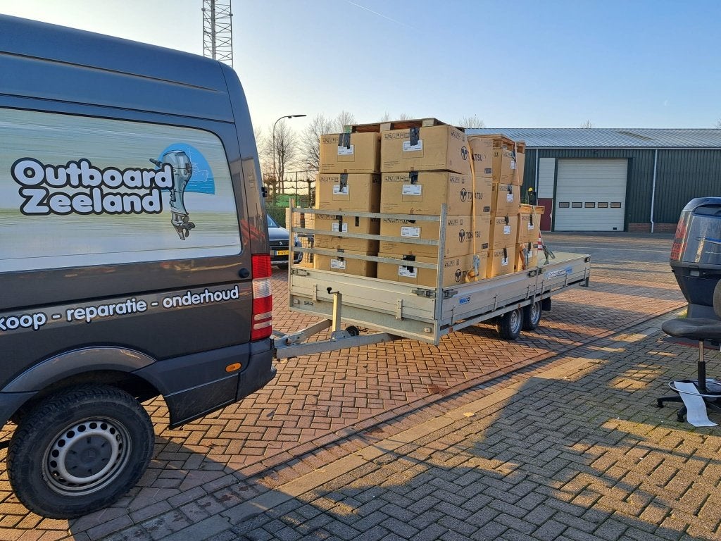 Voor een buitenboordmotor of boot, kom naar ons., Ophalen, Zo goed als nieuw