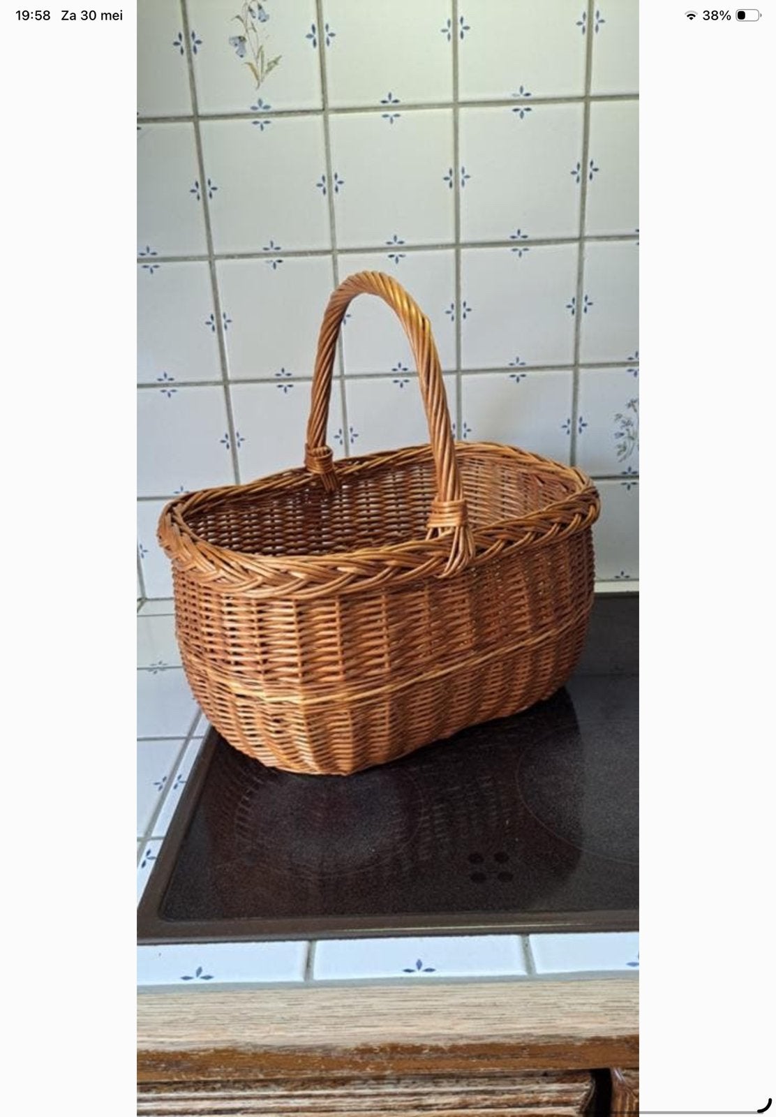 Picknckmand nieuwe staat niet gebruikt, Hobby en Vrije tijd, Picknickmanden, Ophalen, Zo goed als nieuw