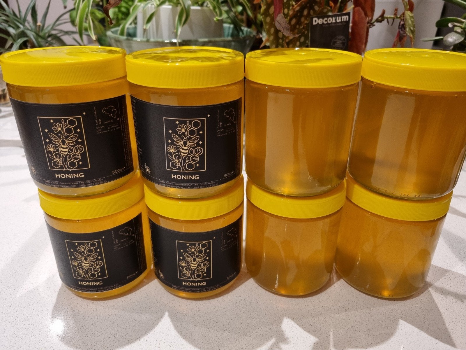 Honing 500g, raathoning, 5-10-20ltr emmers., Diversen, Levensmiddelen, Ophalen
