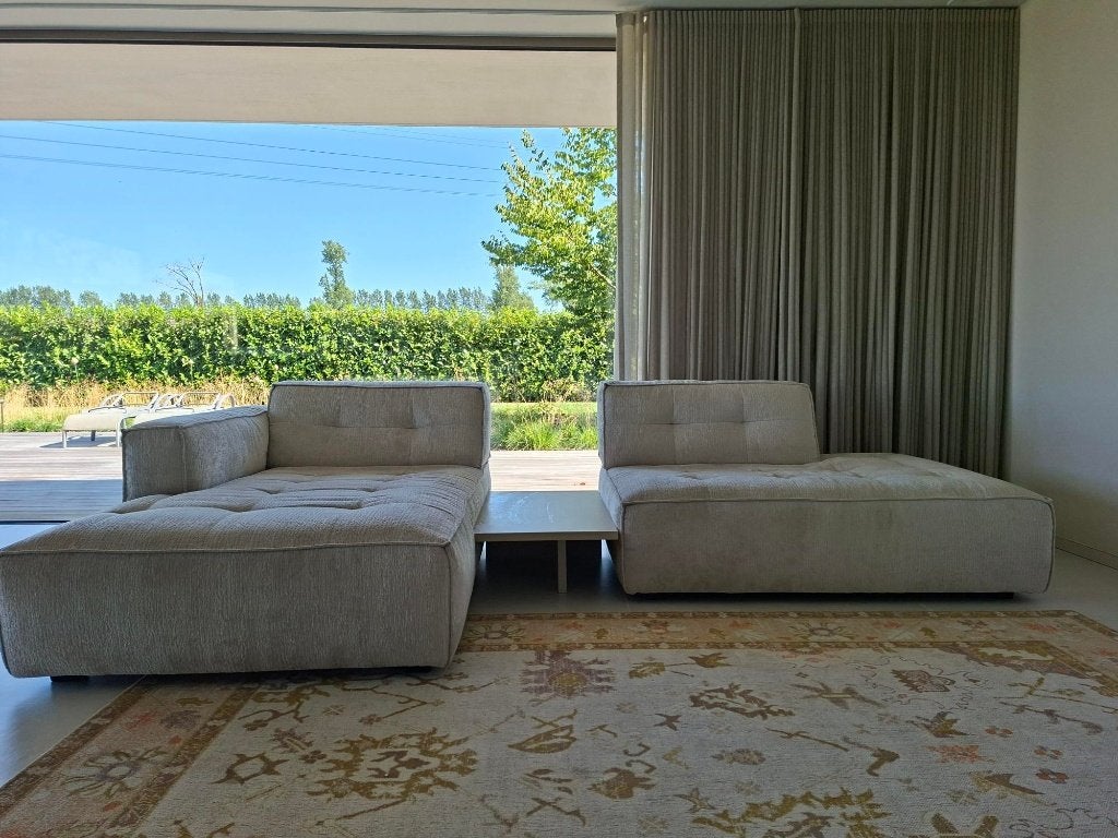 Modulaire bank  - Riviera Maison, Huis en Inrichting, Ophalen, Zo goed als nieuw, Stof