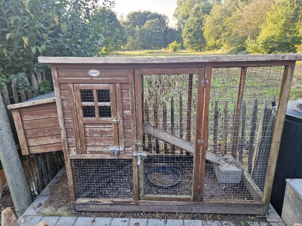 Kippenhok en eetbak, Dieren en Toebehoren, Ophalen, Gebruikt, Kippenhok of Kippenren