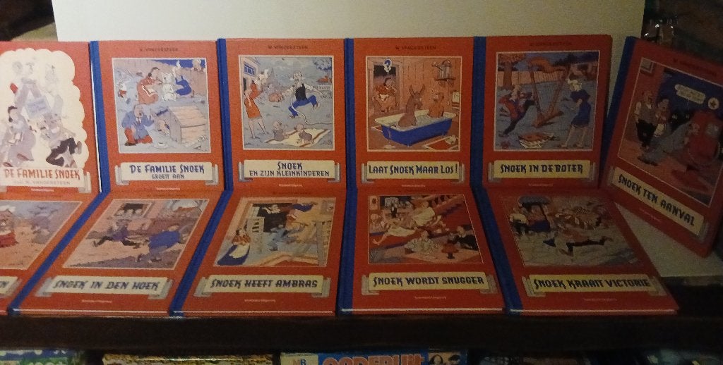 De familie Snoek (11 luxe HC + Beeldje + extra strip), Boeken, Stripverhalen, Nieuw, Ophalen of Verzenden, Willy Vandersteen, Complete serie of reeks