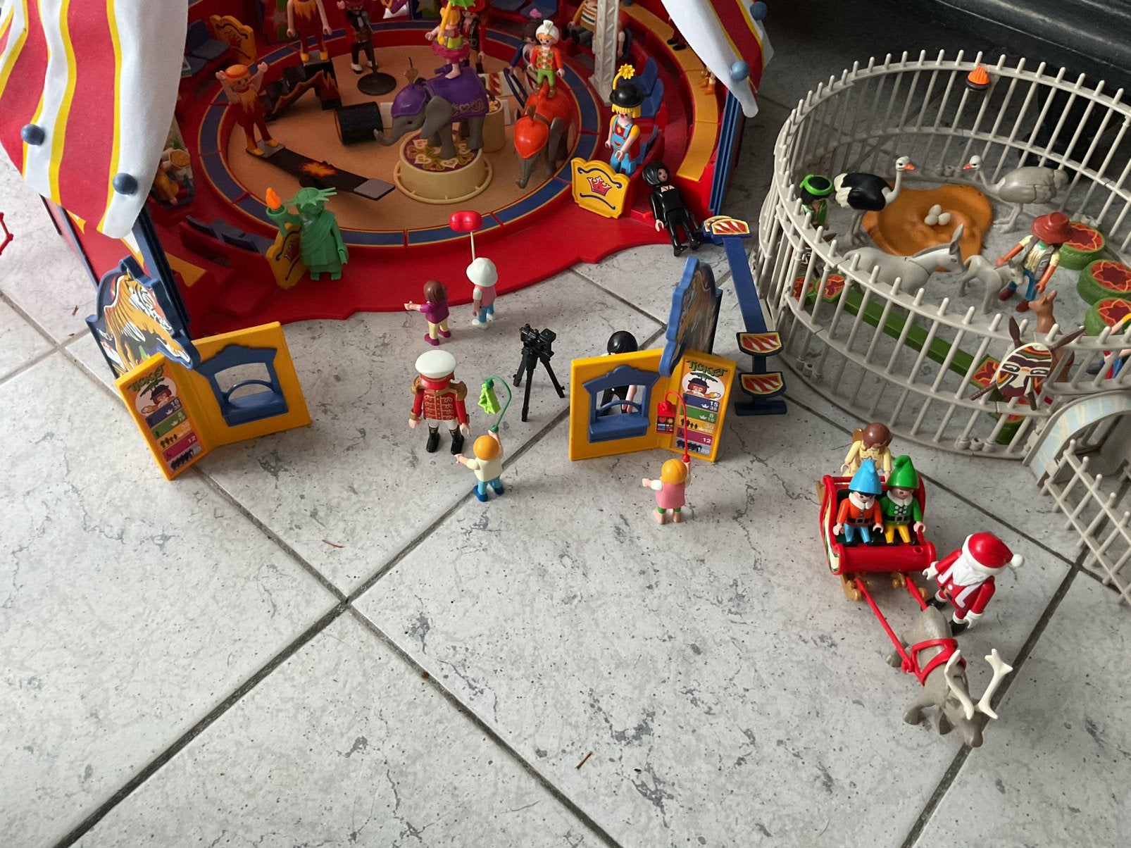 Playmobil grote circus set!, Ophalen, Zo goed als nieuw
