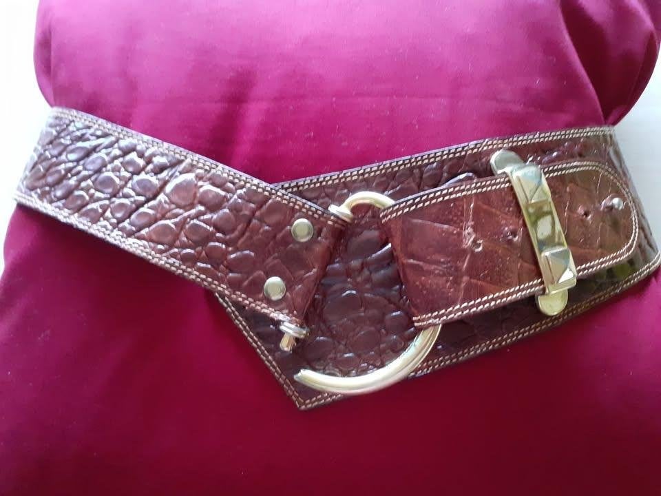 Lederen riem, Vêtements | Femmes, Ceintures, Enlèvement ou Envoi