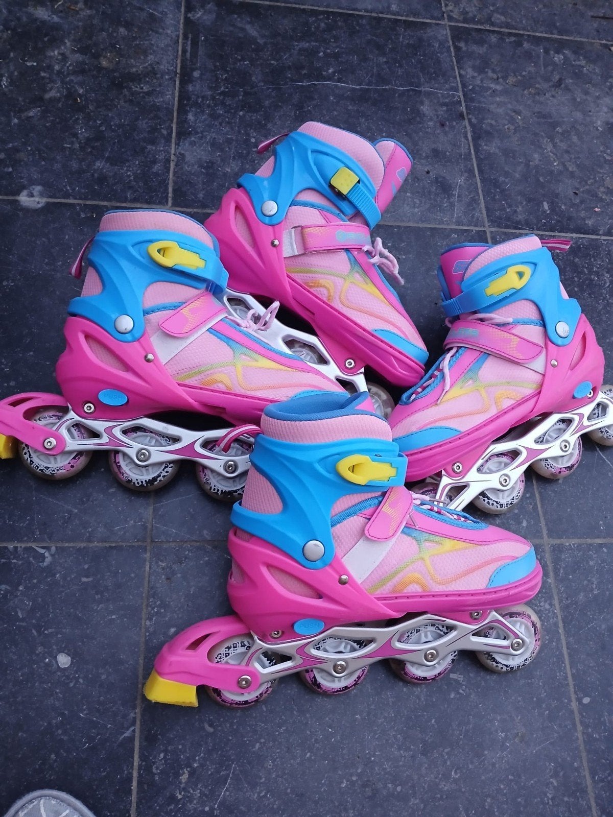 Inline skates, Ophalen, Verstelbaar, Gebruikt, Kinderen