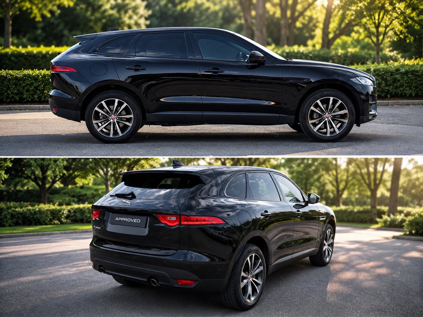 Jaguar F-Pace benzine automaat, Auto's, Jaguar, Stof, 4 cilinders, Zwart, 5 deurs