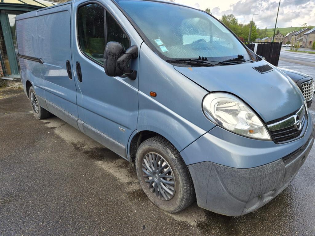 Opel vivaro (stroomuitval), Blauw, Leder en Stof, Grijs, Particulier