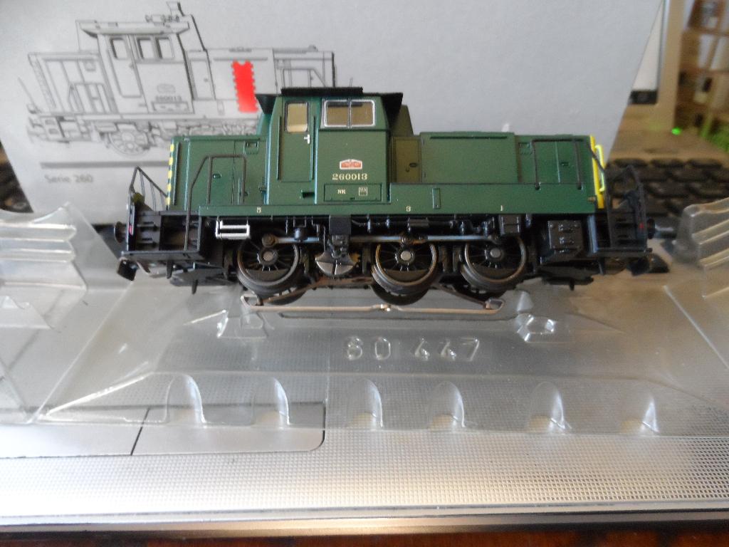 MARKLIN HO 37653 - Série 260 - numérique - Boite d'origine.., Enlèvement ou Envoi, Comme neuf, Locomotive, Courant continu ou Courant alternatif