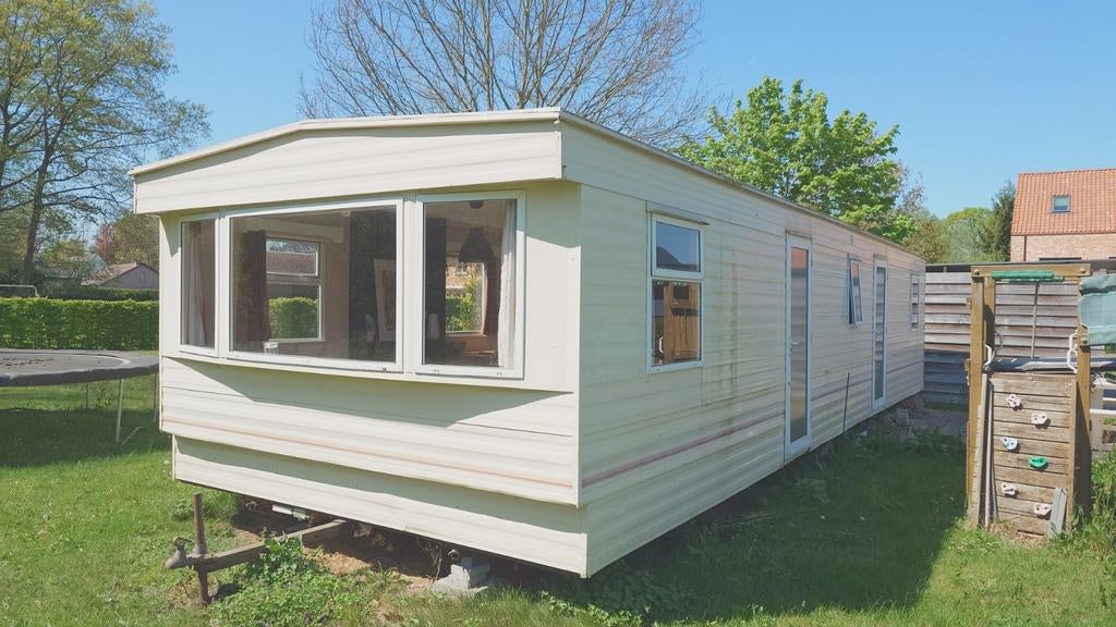 Stacaravan 11,5m x 3,6m, Caravans en Kamperen, Stacaravans