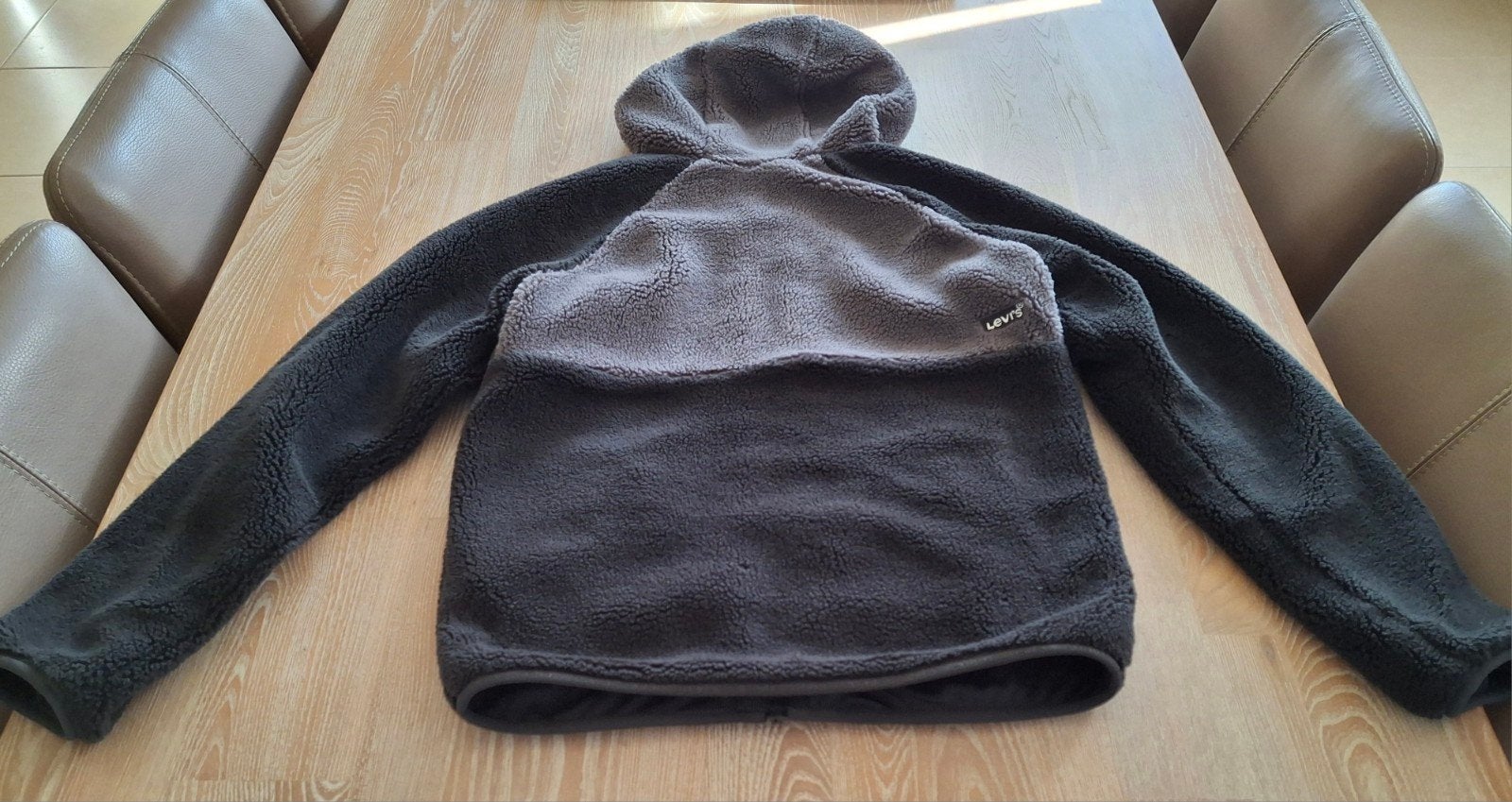 Levi's fleece teddy jas jongen 12 jaar / 152cm, Ophalen, Zo goed als nieuw, Levi's, Jongen