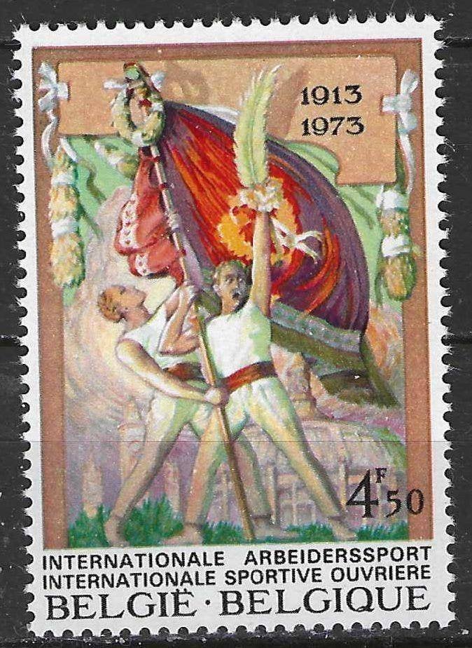 Belgie 1973 - Yvert 1666/OBP 1674 - Arbeiderssport (PF), Verzenden, Postfris, Postfris, Sport
