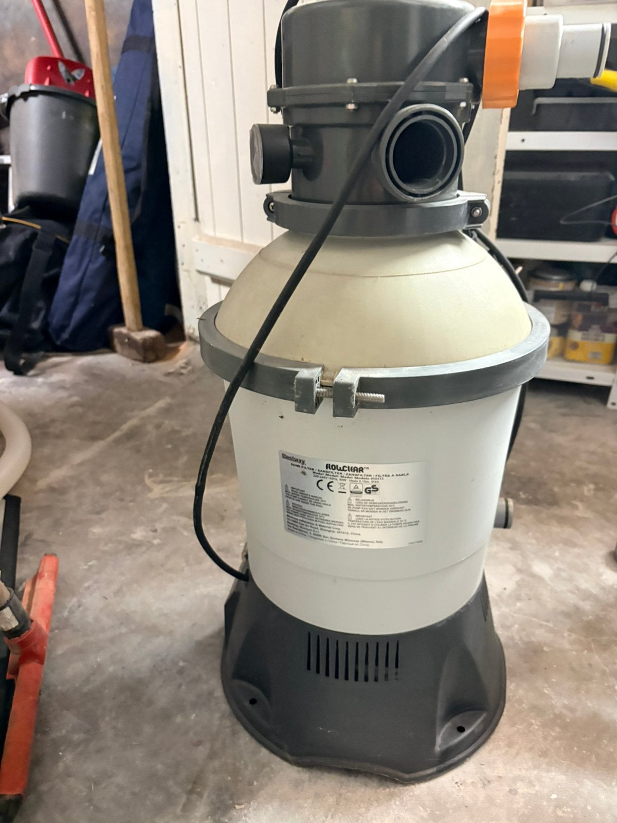 Bestway zwembadpomp zandfilter, Ophalen, Gebruikt, Zwembadpomp