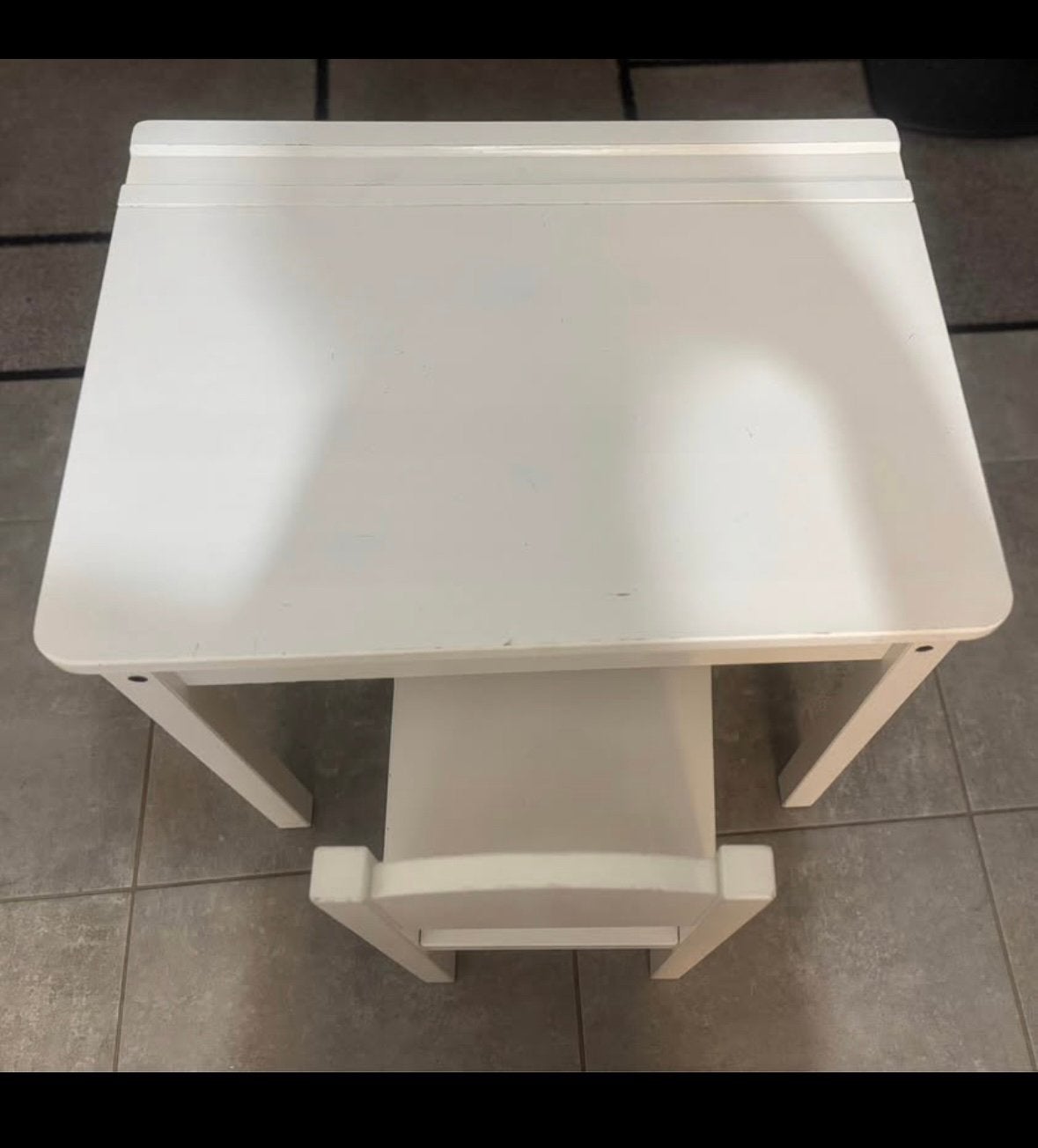 Kinderbureau + stoel, Enlèvement, Comme neuf