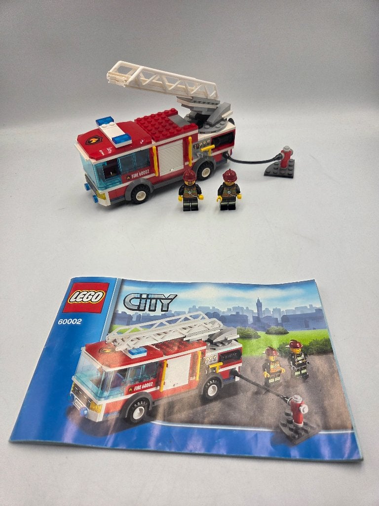 Camion de pompiers Lego City 60002, Enfants & Bébés, Jouets | Duplo & Lego, Comme neuf, Lego, Ensemble complet, Complet, Instructions incluses