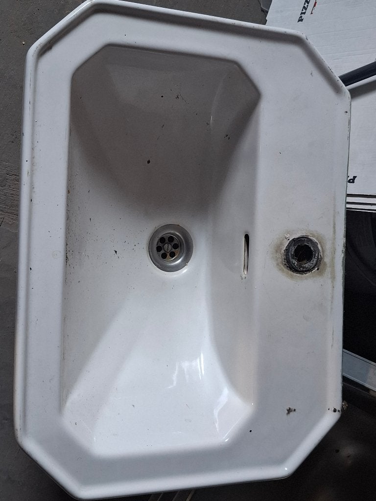 Wasbak, Enlèvement, Utilisé, Pierre, Lavabo