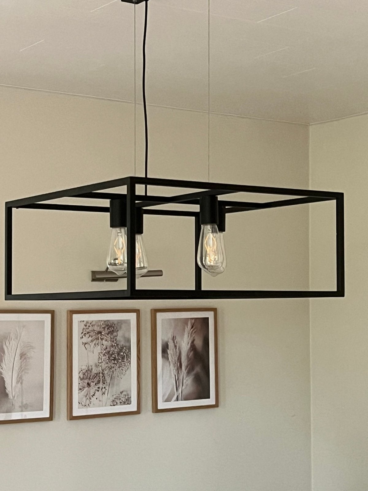 Luster,hanglamp, Enlèvement, Comme neuf, Métal, Modern