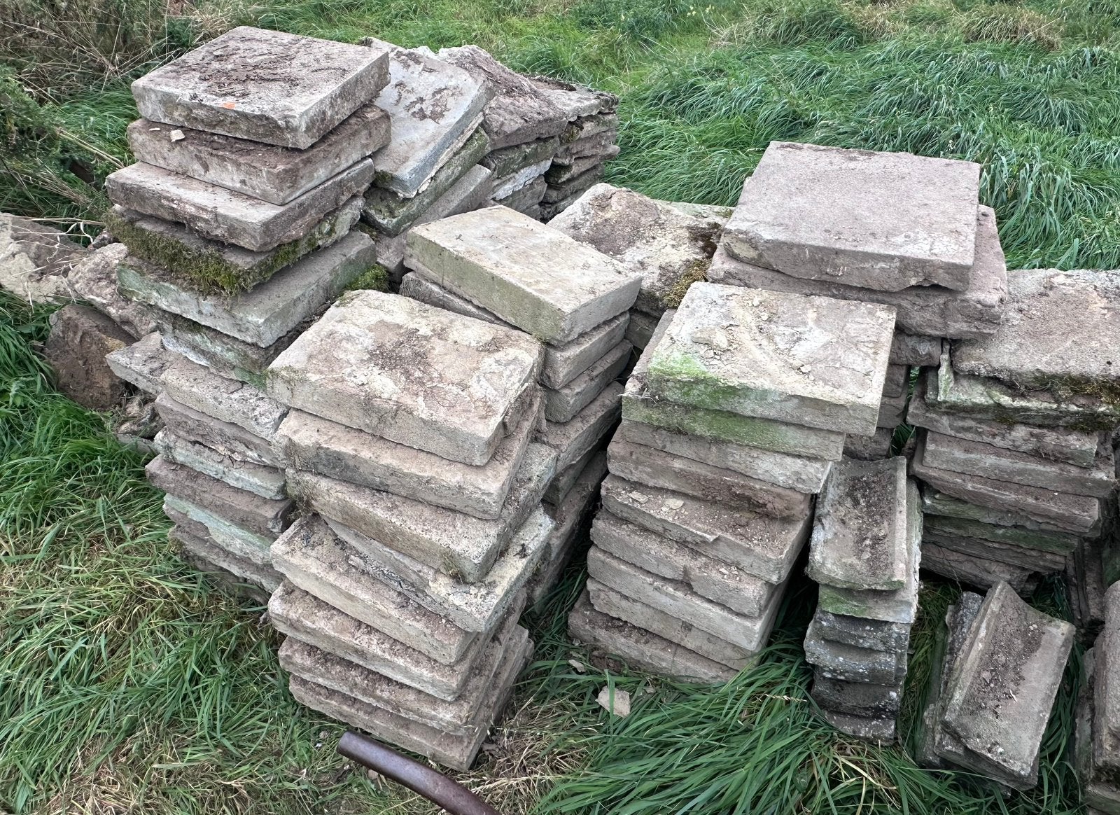 Betondallen, Enlèvement, Utilisé, Béton, Autres types