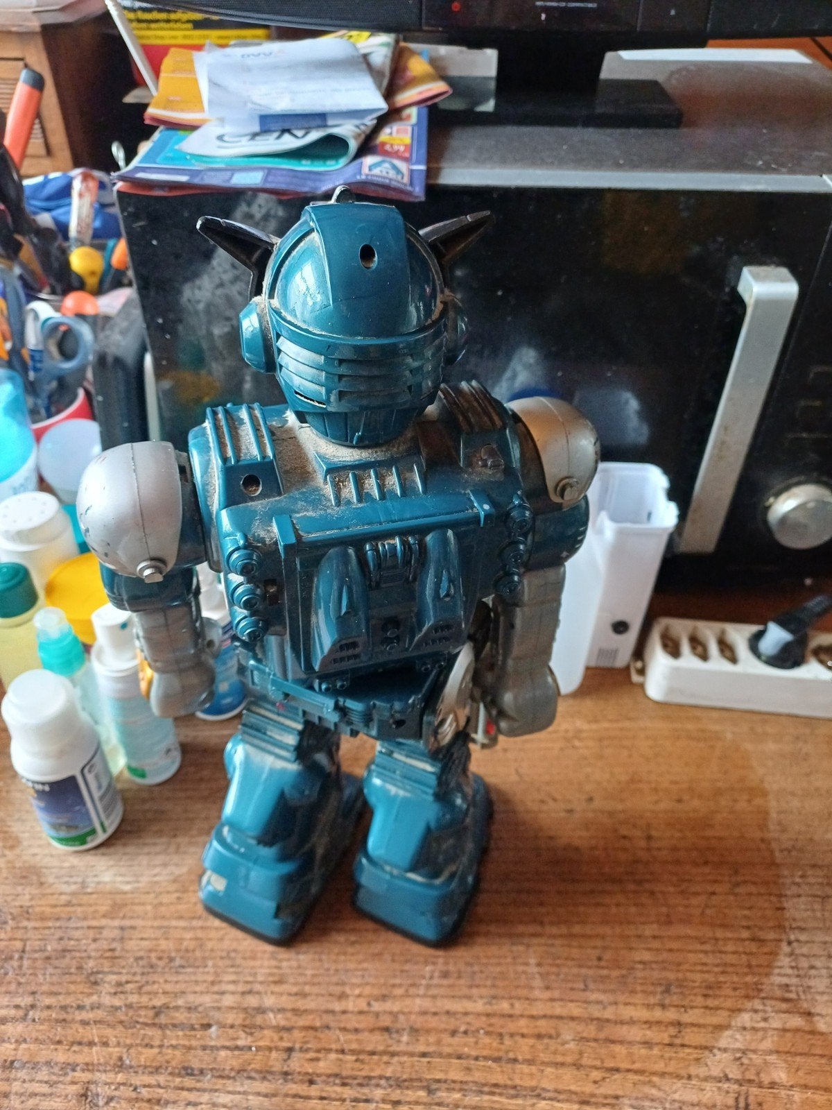 Robot godorak, Verzamelen, Ophalen
